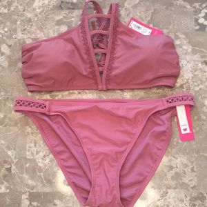 NWT Xhilaration 2 Piece Bikini Bathing Suit XL